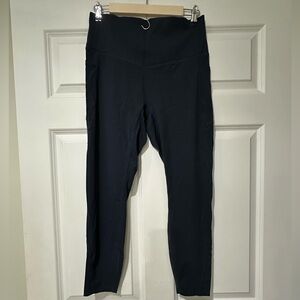 Halara tummy control leggings. Brand new with tags. Size L. Carbon blue.